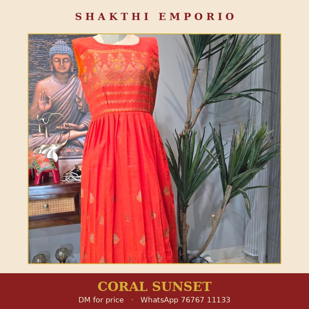 Maroon Bridal Family Saree from Shakthi Emporio