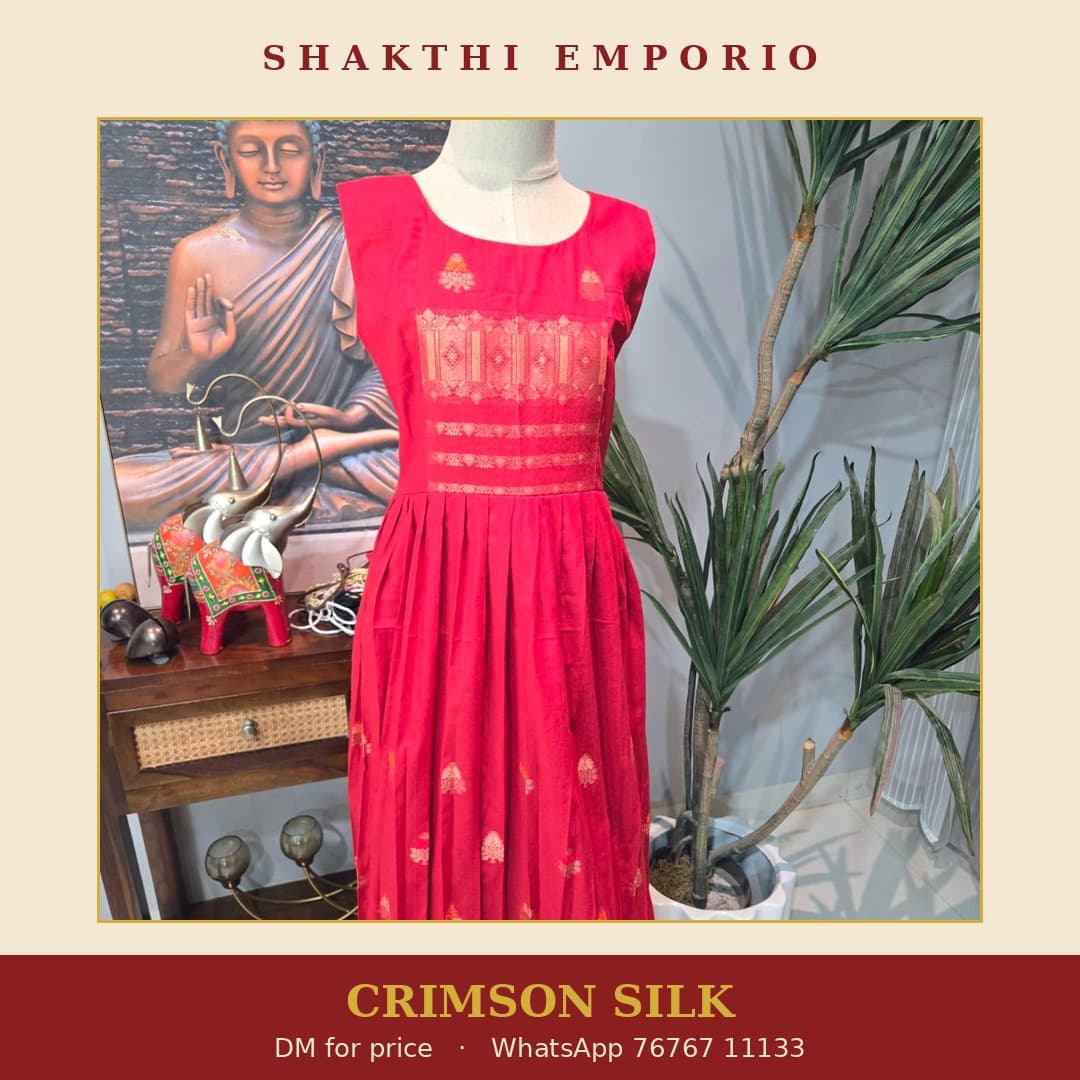 Mango Gold Festive Saree from Shakthi Emporio