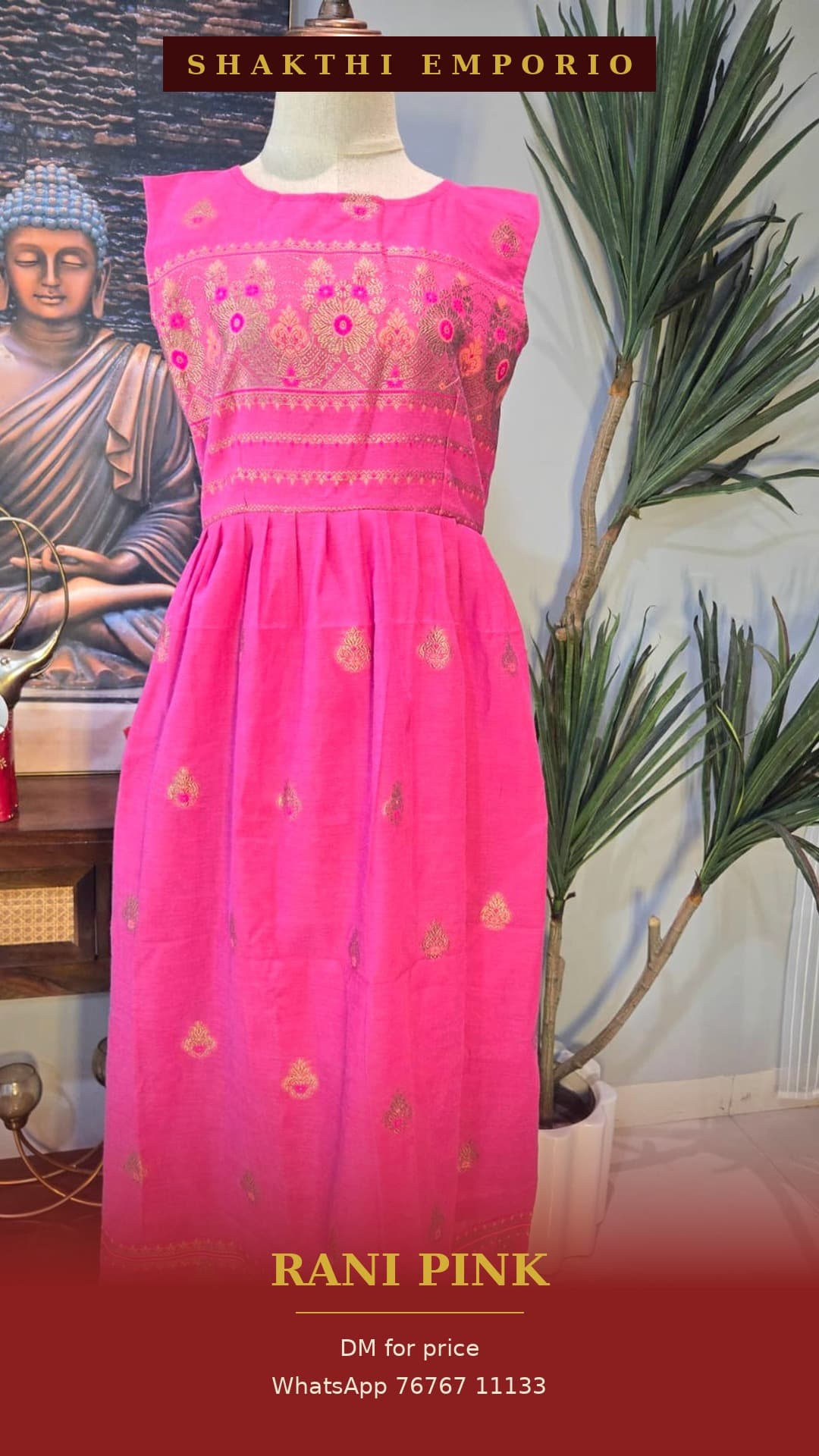 Indigo Handloom Cotton from Shakthi Emporio